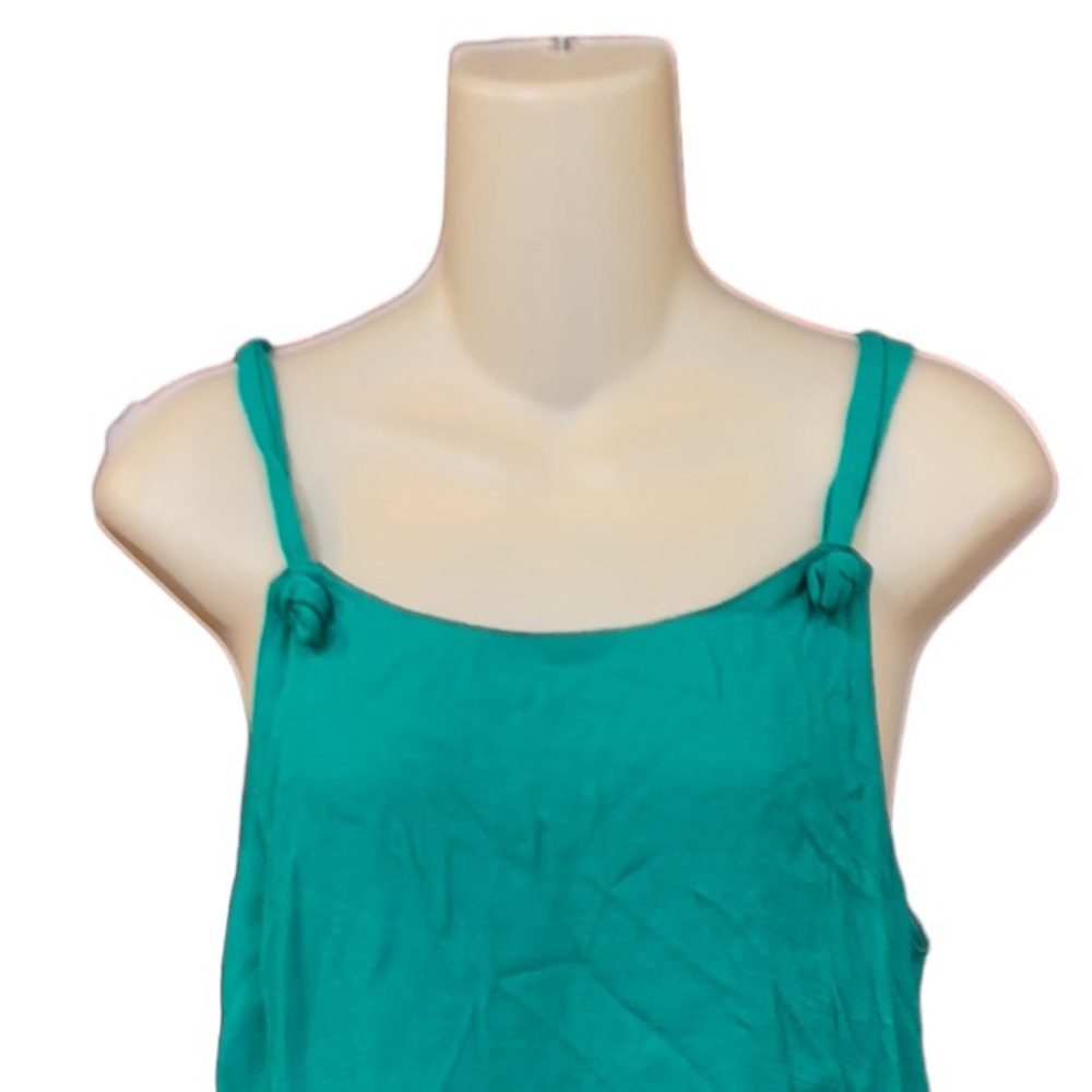 Le Lis Green Knot Tie Top NWT - Picture 4 of 5